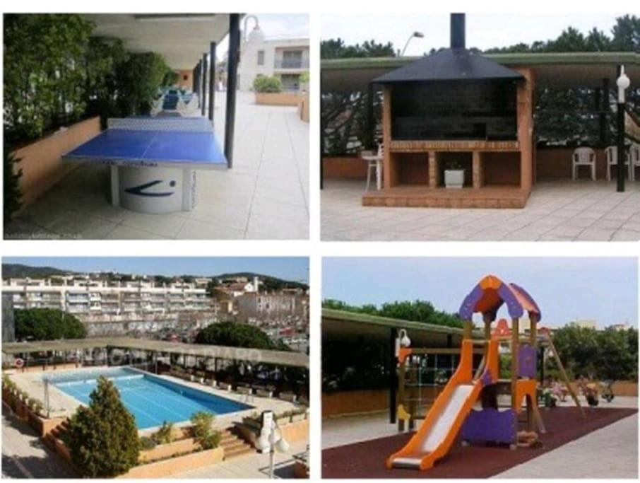 Apartamento Centrico Playa De Aro Con Piscina. Platja d'Aro Eksteriør billede